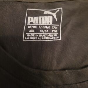 PUMA Black/White XXL Shirt